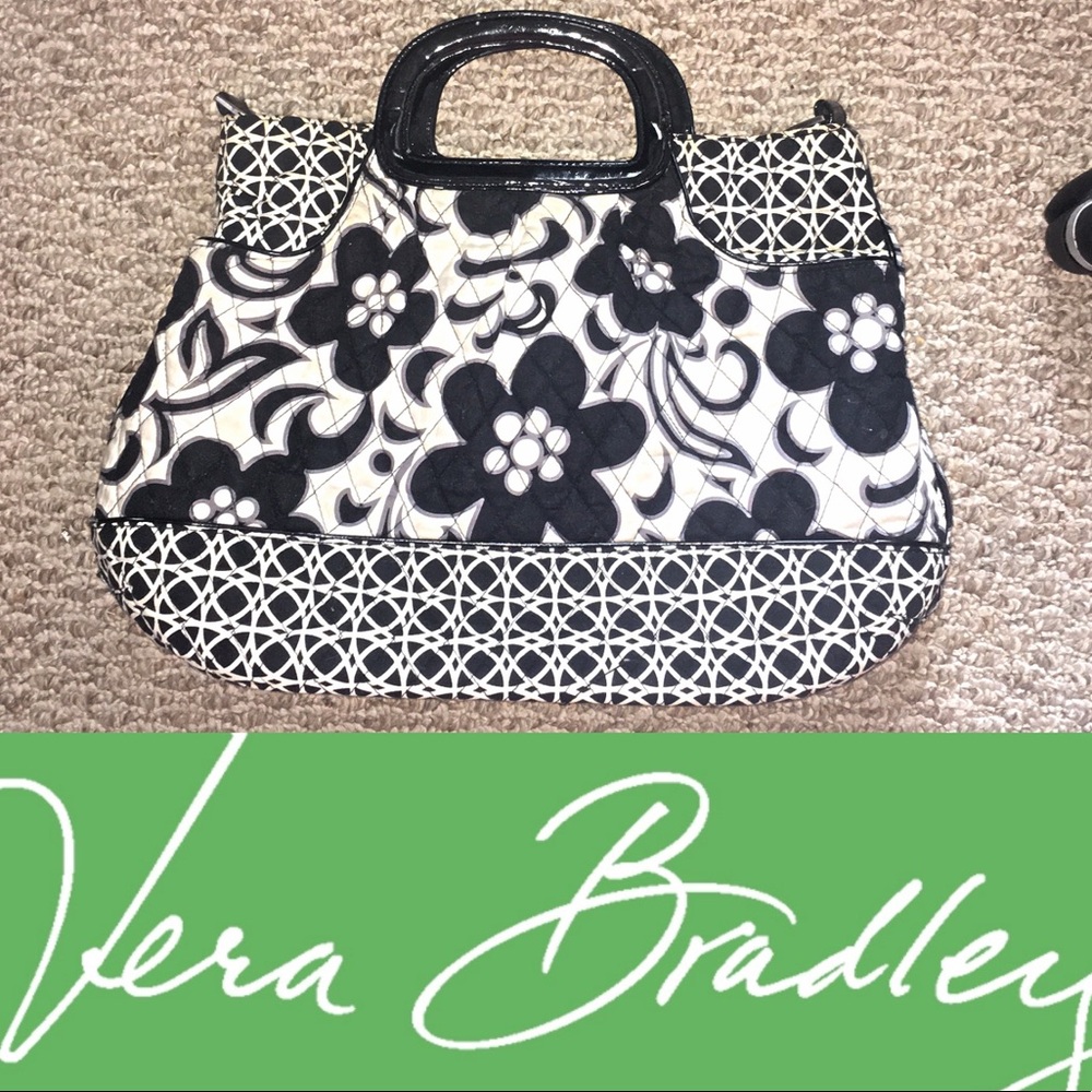 Vera Bradley black and white bag